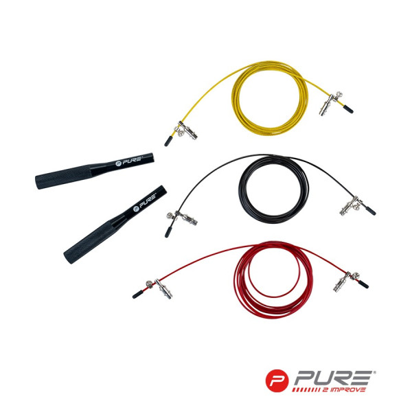 Multi-Weighted Speed Jump Ropes - 3 Removable Ropes