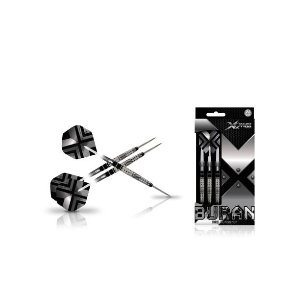 XQ Max 90% Tungsten Steel Tip 23g Buran Dart Set