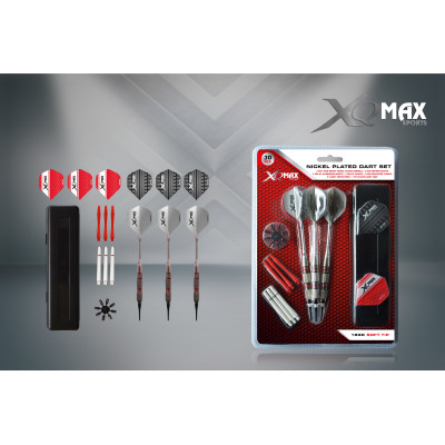 XQ Max Dart Set 3pc - Nickel