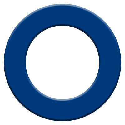 Bullet PU Darts Surround (Blue)