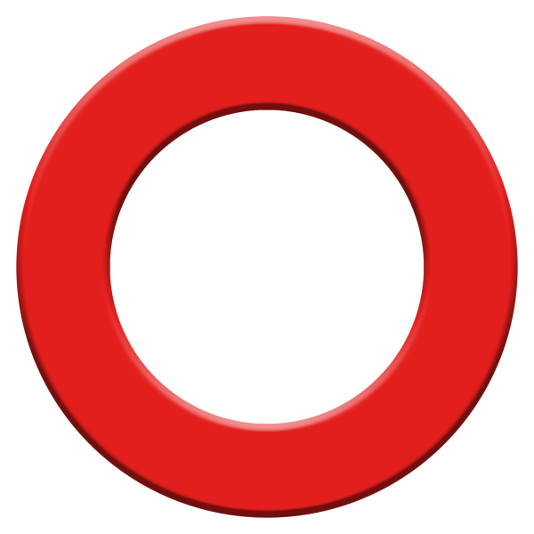 Bullet PU Darts Surround (Red)