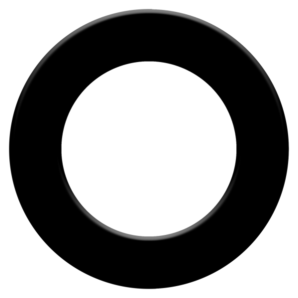 Bullet PU Darts Surround (Black)