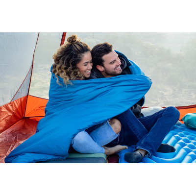 Versa Luxe Blanket - Blue