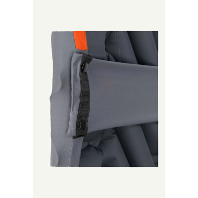Quilted V Sheet Pad Cover - Orange/Grey