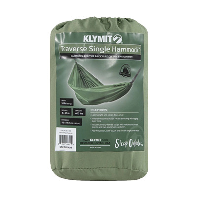 Traverse Single Hammock - Green